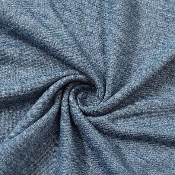 Comfy Graphic Print Top cotton blend - Picture 3 of 3